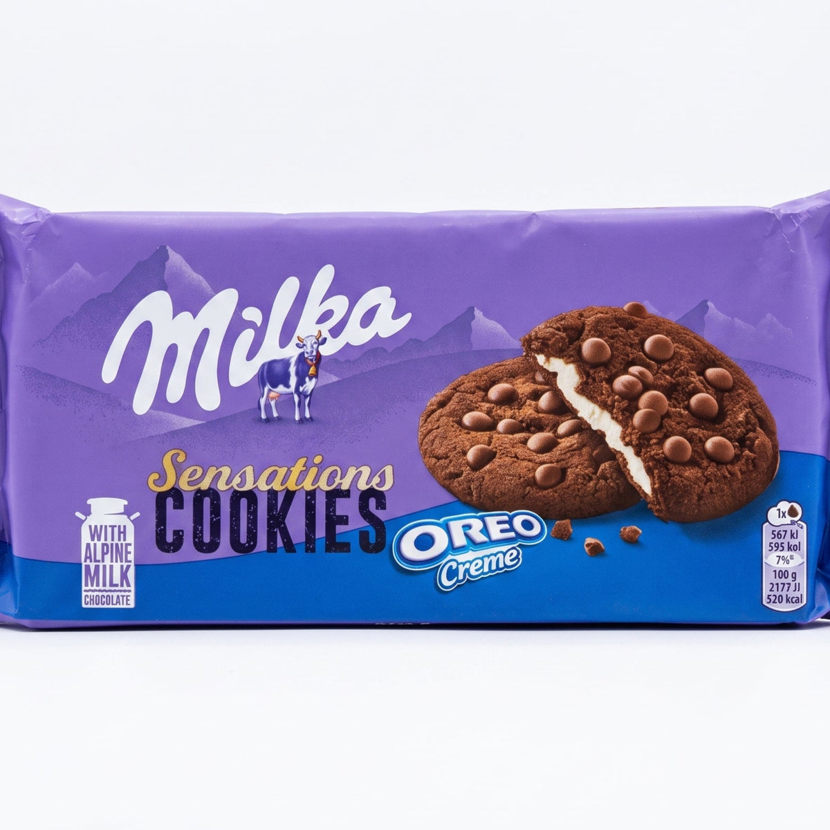 ميلكا سنسيشن بكريمة الاوريو ١٥٦غ