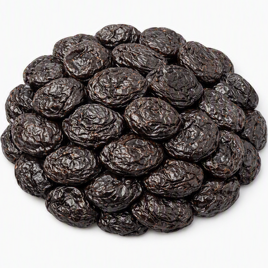 خوخ مع بزر قراصية مجفف
