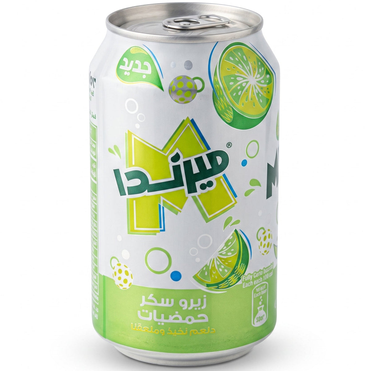 ميرندا تنك زيرو سكر بالحمضيات ٣٣٠مل