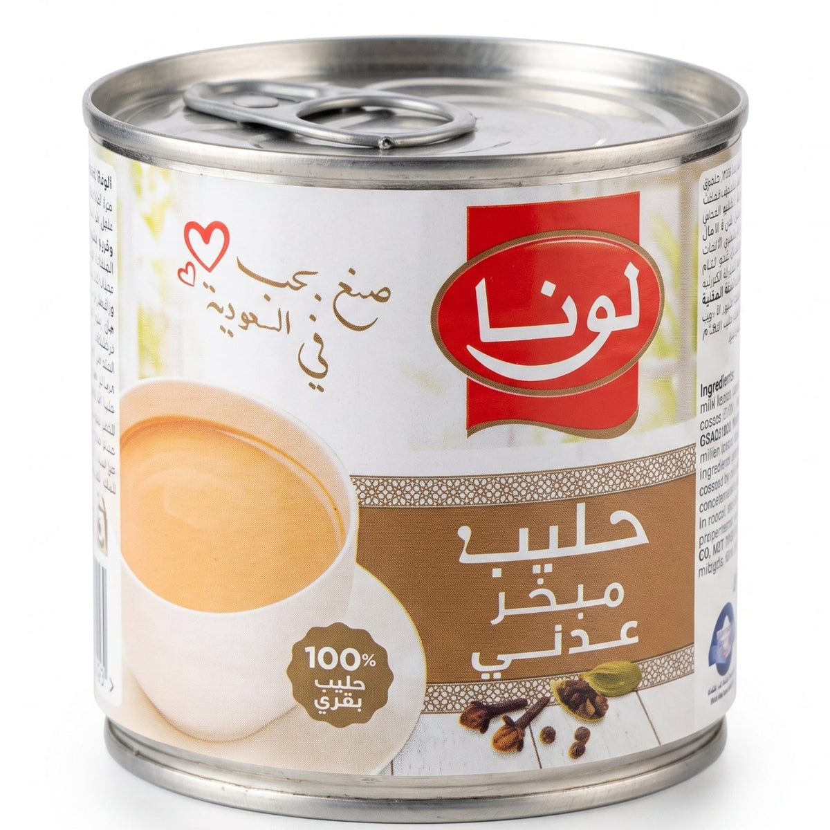 لونا حليب مبخر عدني ١٥٩مل