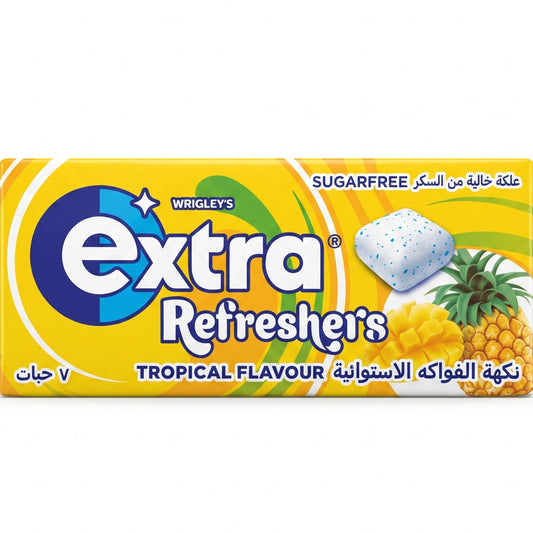 علكة اكسترا بالفواكه الاستوائية ١٥،٦غ