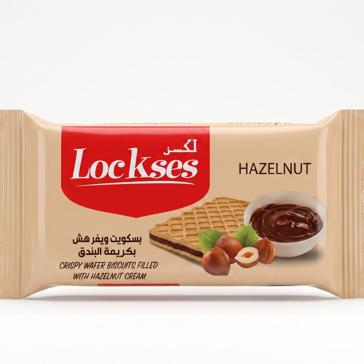 LOACKER  بسكويت ويفرهش بكريمة البندق  18