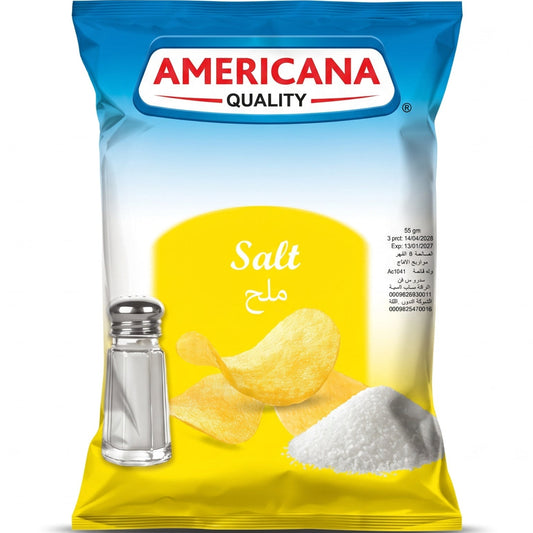 AMERICANA بنكهة الملح 55جرام