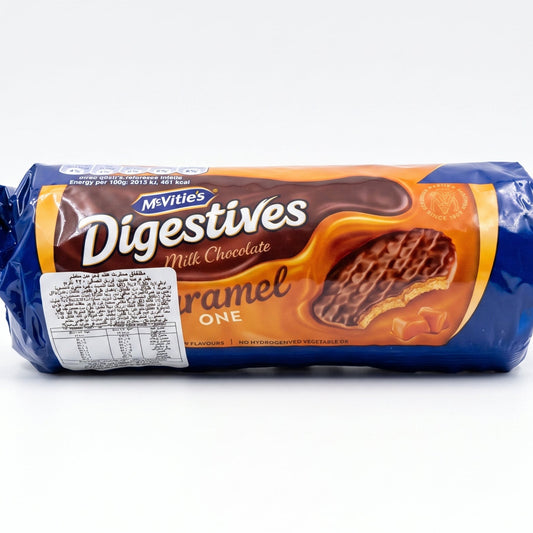 Digestives  بسكويت قمح بالكرميل مغطي بشوكولاتة حليب 250غ
