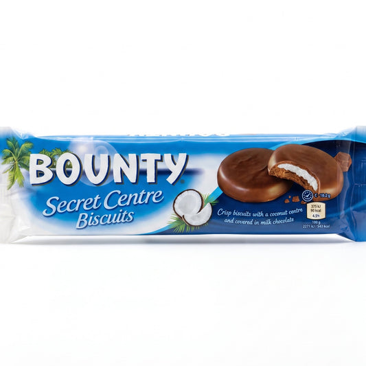 Bounty بسكويت مقرمش بحشوة جوز الهند ومغطي بشوكولاتة الحليب  100