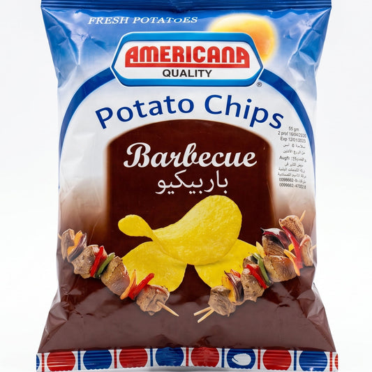 AMERICAN   بنكهة باربيكيو 55جرام