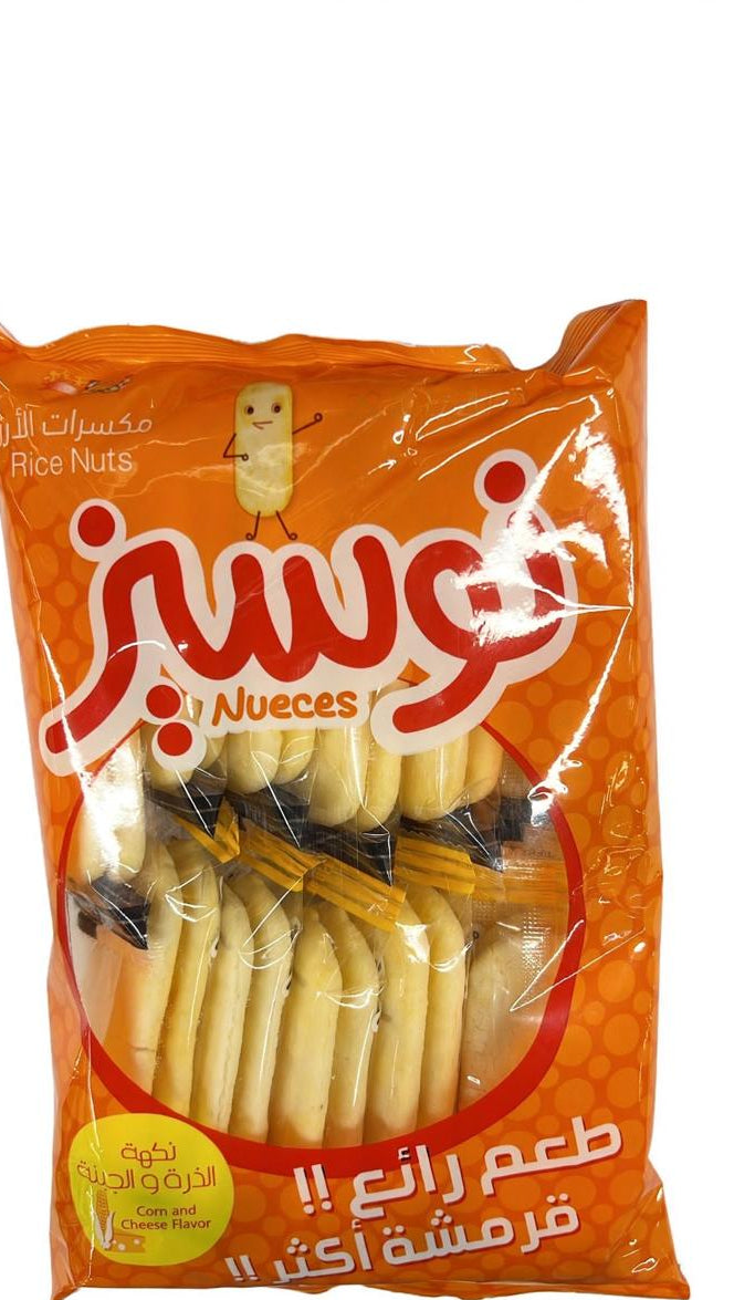 مكسرات الارز بنكهة الذرة و الجبنة 75.5غ