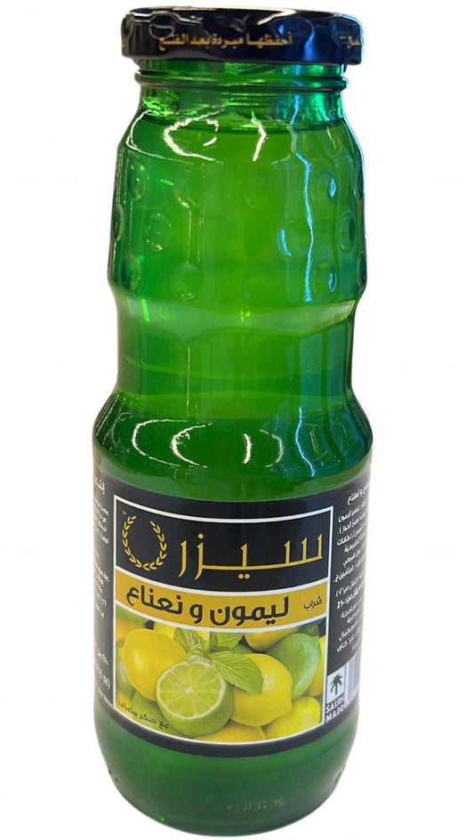 سيزر شراب بالليمون و النعناع 250مل